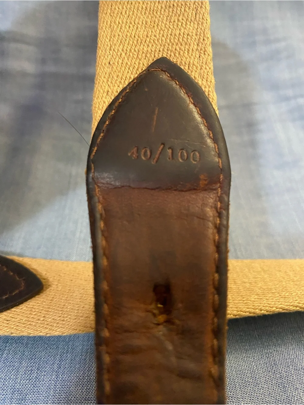 Vintage YRI Myopia Hunt Club Belt Size 40